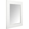 imageAmazon Basics Rectangular Wall Mount Mirror 24quot x 36quot Peaked Trim BlackWhite