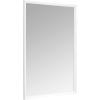 imageAmazon Basics Rectangular Wall Mount Mirror 24quot x 36quot Peaked Trim BlackWhite