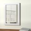 imageAmazon Basics Rectangular Wall Mount Mirror 24quot x 36quot Peaked Trim BlackWhite