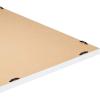 imageAmazon Basics Rectangular Wall Mount Mirror 24quot x 36quot Peaked Trim BlackWhite