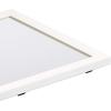 imageAmazon Basics Rectangular Wall Mount Mirror 24quot x 36quot Peaked Trim BlackWhite