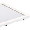 imageAmazon Basics Rectangular Wall Mount Mirror 24quot x 36quot Peaked Trim BlackWhite