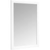imageAmazon Basics Rectangular Wall Mount Mirror 24quot x 36quot Peaked Trim BlackWhite