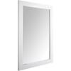 imageAmazon Basics Rectangular Wall Mount Mirror 24quot x 36quot Peaked Trim BlackWhite