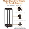 imageAmazon Basics Round Plant Stand Black