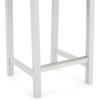 imageAmazon Basics Wooden Bar Stool with Backrest Black Set of 2White