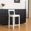 imageAmazon Basics Wooden Bar Stool with Backrest Black Set of 2White