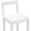 imageAmazon Basics Wooden Bar Stool with Backrest Black Set of 2White