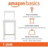 imageAmazon Basics Wooden Bar Stool with Backrest Black Set of 2White