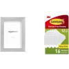 imageAmazon Basics Rectangular Photo Picture Frame 5quot x 7quot Pack of 2 BlackNickel