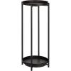 imageAmazon Basics Round Plant Stand Black