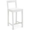 imageAmazon Basics Wooden Bar Stool with Backrest Black Set of 2White