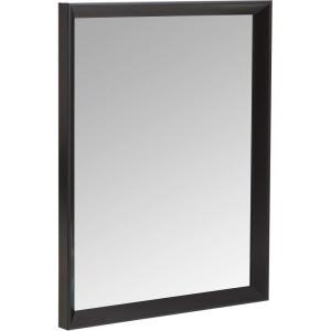 imageAmazon Basics Rectangular Wall Mount Mirror 24quot x 36quot Peaked Trim BlackBlack