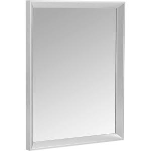 imageAmazon Basics Rectangular Wall Mount Mirror 24quot x 36quot Peaked Trim BlackNickel
