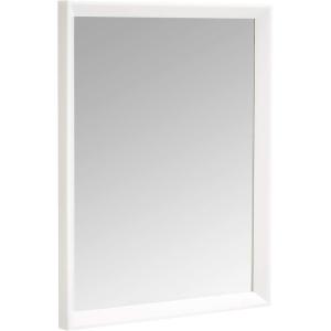 imageAmazon Basics Rectangular Wall Mount Mirror 24quot x 36quot Peaked Trim BlackWhite