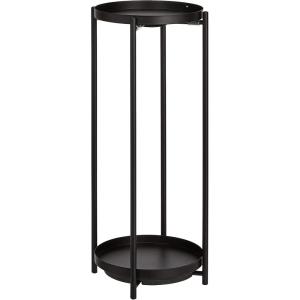 imageAmazon Basics Round Plant Stand Black