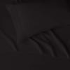 imageAmazon Basics 3 Piece Deluxe Microfiber Bed Sheets Twin Size Dark Gray SolidBlack