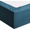 imageAmazon Basics 3 Piece Deluxe Microfiber Bed Sheets Twin Size Dark Gray SolidDark Teal