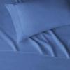 imageAmazon Basics 3 Piece Deluxe Microfiber Bed Sheets Twin Size Dark Gray SolidDutch Blue