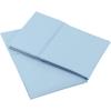 imageAmazon Basics 400 Thread Count Cotton Pillow Case Standard 30quot L x 20quot W White  Set of 2 Pillows Not IncludedSmoke Blue
