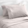 imageAmazon Basics 400 Thread Count Cotton Pillow Case Standard 30quot L x 20quot W White  Set of 2 Pillows Not IncludedStone Gray