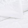 imageAmazon Basics Comforter Blanket TwinTwin XL Reversible Lightweight Microfiber All Season Blanket NavySky BlueWhite