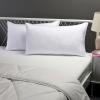 imageAmazon Basics Down Alternative Pillow for Back Side Sleepers Medium Density Standard Size 26quot x 20quot 2Pack WhiteKing Pack of 2