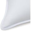 imageAmazon Basics Down Alternative Pillow for Back Side Sleepers Medium Density Standard Size 26quot x 20quot 2Pack WhiteStandard Pack of 2