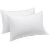 imageAmazon Basics Lightweight Super Soft Easy Care Microfiber Pillowcases Standard 40 Count 20 Pack of 2 Bright White 30quot L x 20quot W40