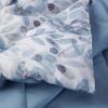 imageAmazon Basics Queen Comforter Set Soft Microfiber Machine Washable Sea Foam Medallion 10PieceBlue Watercolor Floral