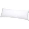 imageAmazon Basics Queen Pillowcase with Zipper 100 Cotton Hypoallergenic Pillow Protector White 31 x 21 Inches Pillows Not IncludedBody Pillow