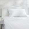 imageAmazon Basics Queen Pillowcase with Zipper 100 Cotton Hypoallergenic Pillow Protector White 31 x 21 Inches Pillows Not IncludedKing
