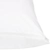 imageAmazon Basics Queen Pillowcase with Zipper 100 Cotton Hypoallergenic Pillow Protector White 31 x 21 Inches Pillows Not IncludedKing