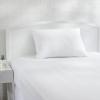 imageAmazon Basics Queen Pillowcase with Zipper 100 Cotton Hypoallergenic Pillow Protector White 31 x 21 Inches Pillows Not IncludedQueen