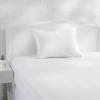 imageAmazon Basics Queen Pillowcase with Zipper 100 Cotton Hypoallergenic Pillow Protector White 31 x 21 Inches Pillows Not IncludedStandard