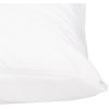 imageAmazon Basics Queen Pillowcase with Zipper 100 Cotton Hypoallergenic Pillow Protector White 31 x 21 Inches Pillows Not IncludedStandard