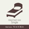 imageAmazon Basics Twin XL Comforter Set with Sheets 5Piece Blue Calvin Striped Bedding Lightweight Microfiber BedinaBagCoral Medallion