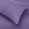 imageAmazon Basics Twin XL Comforter Set with Sheets 5Piece Blue Calvin Striped Bedding Lightweight Microfiber BedinaBagPurple Floral