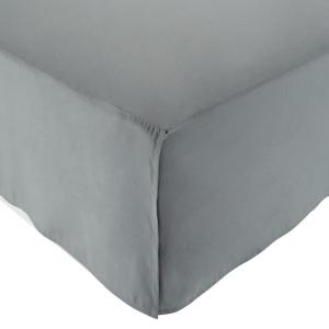 imageAmazon Basics Lightweight Pleated Bed Skirt Queen Dark Grey SolidDark Grey