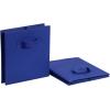 imageAmazon Basics Cube Organizer Storage Bins Handles Collapsible Fabric Pack of 6 105quotx105quotx11quot BlackNavy