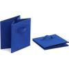 imageAmazon Basics Cube Organizer Storage Bins Handles Collapsible Fabric Pack of 6 105quotx105quotx11quot BlackNavy