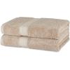 imageAmazon Basics FadeResistant Organic Cotton Washcloth 12 Pack 12quotx12quot TaupeTaupe