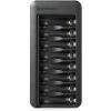 imageAmazon Basics Rechargeable NiMh AAA 800mAh 8 Pack  AA 2000mAh 8 Pack with 8 Bay Battery Charger No AC Power Adapter USB C PortUSB Charger8AA