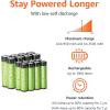 imageAmazon Basics Rechargeable NiMh AAA 800mAh 8 Pack  AA 2000mAh 8 Pack with 8 Bay Battery Charger No AC Power Adapter USB C PortUSB Charger8AA8AAA