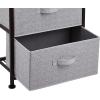 imageAmazon Basics Fabric 3Drawer Storage Organizer Unit for Closet BlackBronze