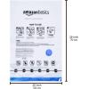 imageAmazon Basics Vacuum Compression Space Saving Storage Bags with Hand Pump Multiple Sizes Pack of 15 WhiteWhite  Sky Blue