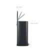 imageAmazon Basics Rectangular Trash Can with Lid Liner and SoftClose Foot Pedal 32l85 gallon BlackBlack
