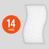 imageAmazon Basics Sponges for Cleaning Extra Durable Eraser White 14 Count 2 Packs of 7