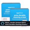 imageAmazon Basics Sponges for Cleaning Extra Durable Eraser White 14 Count 2 Packs of 7