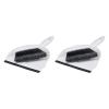 imageAmazon Basics Mini Brush and Dustpan Set Pack of 2 Gray Previously AmazonCommercial brand